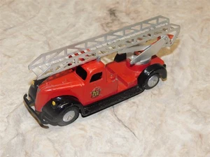 Vintage Diecast Tekno Denmark Zones #485 Ladder Fire Toy Truck - Picture 1 of 4