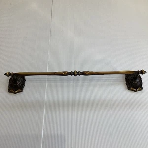 MCM Vintage Towel Bar Mid Century Amerock Carriage House Ornate 20" Bronze - Bild 1 von 11