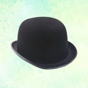 Sombrero Fedora de Lana Estructurada Unisex para Hombre y Mujer (Negro) Hombre Sombrero de Fieltro - Imagen 1 de 11