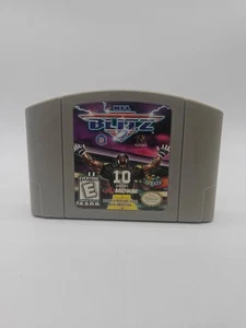NFL Blitz (Nintendo 64, 1997) Football N64 Authentic - Cartridge Only - Tested - Picture 1 of 3