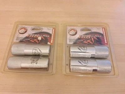 2001 MONGOOSE BMX FREESTYLE BICYCLE PEGS (45467) - 3/8" AXLE - 1 1/2" Diameter  - Image 1 of 4