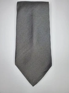 Ralph Lauren Tie / Dark Gray Geometric / 100% Silk / L-56.5in & W-3.75in - Picture 1 of 5