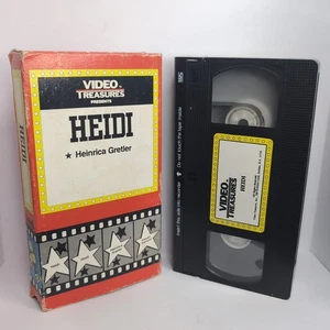 1985 Video Treasures VHS - Heidi (1953) Heinrica Gretler, Elsbeth Sigmund - Bild 1 von 2