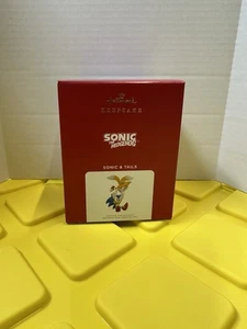 2021 Hallmark Keepsake Sonic the Hedgehog Sonic and Tails ORNAMENT NIB B33 - Picture 1 of 4