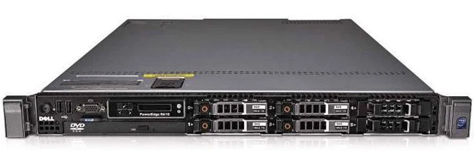 Dell PowerEdge R610 V2 2 x SIX 6 Core E5645 24GB Ram 2x146Gb 1U Rack Server - Image 1 of 1