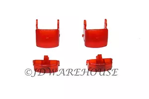 Piezas de gatillo de controlador de PS3 L1 R1 L2 R2 rojo transparente - Imagen 1 de 1