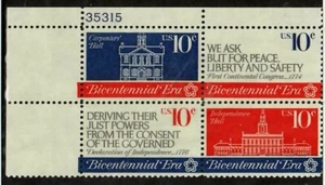 Scott 1543-1546 10¢ First Continental Congress MNH Free shipping in USA! - Picture 1 of 1