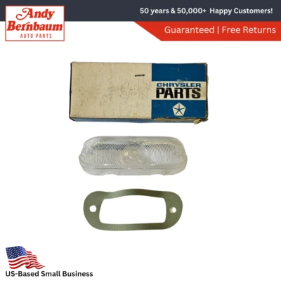 1965 и 1967 Plymouth Satellite Belvedere правая сторона парковки свет объектив 2525684 новый из старых запасов - Изображение 1 из 4