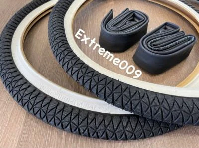 "Par de neumáticos de pared blancos BMX 20"x1,95 + tubos bicicleta calle X-Performer 20X1,95" Foto 1 de 3