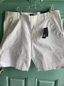 Jag Maddie Bermuda Shorts Sz 24 White. NWT - Picture 1 of 9