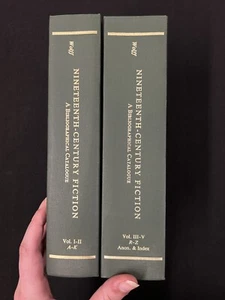Wolff NINETEENTH-CENTURY FICTION Bibliographic Catalog 5 vols in 2 - Foto 1 di 11