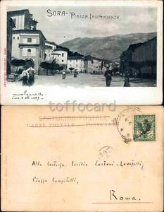 FROSINONE PROVINCIA-SORA-PIAZZA INDIPENDENZA-C49-76 - Imagen 1 de 1