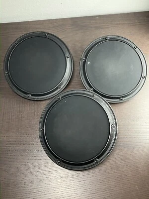 Лот из 3 Alesis / Simmons 8 «поверхность 10» внешний dem барабан подушечка Tom SD7K SD5K DM6  - Изображение 1 из 4
