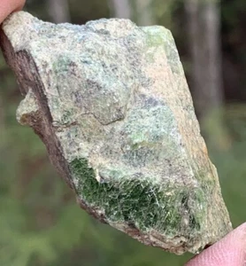 DIOPSIDE NATURAL CRYSTAL SPECIMEN BRAZIL - Picture 1 of 12