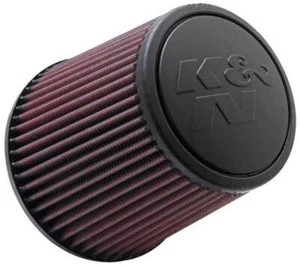 K&N Universal Rubber Filter - Round Tapered 6in Base OD x 3in Flange ID x 6in H - Picture 1 of 12
