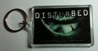 AS-IS DISTURBED FACE BLUE NAME GROUP BAND MUSIC KEY CHAIN KEYCHAIN