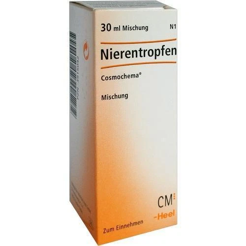 BIOLOGISCHE HEILMITTEL HEEL GMBH NIERENTROPFEN Cosmochema 30ml PZN 3915042
