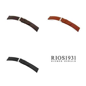 RIOS1931 Ecco - Uhrenarmband aus Rindsleder (20) - 3 Farben - 5 Stegbreiten - Picture 1 of 5