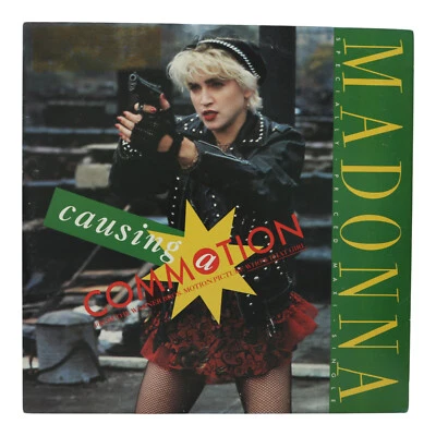 Madonna Causing a Commotion 12" Maxi Single Sire Q-20762 EX 1987 Foto 1 de 4