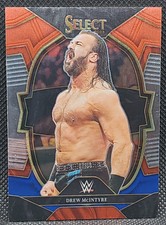 Drew McIntyre 2023 Panini Select WWE CONCOURSE RED & BLUE BASE RETAIL Card Mint
