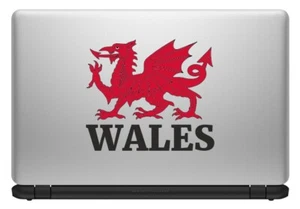 WELSH RED DRAGON  -  Car/Laptop/wall Vinyl Sticker  - 201 - Picture 1 of 8