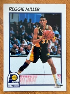 1991-92 NBA Hoops - #17 Reggie Miller - Picture 1 of 2