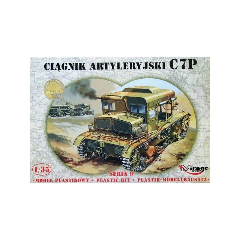 Modellino Schermato C7p Trattore Pesante Artiglieria Polacco 1939 Mirage HOBBY - Immagine 1 di 1