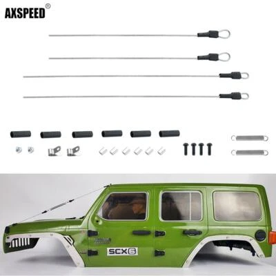 AXSPEED Stahl Überquerung Drahtseil Karosserie Shell  für RC 1:6 SCX6 AXI05000 - Bild 1 von 4