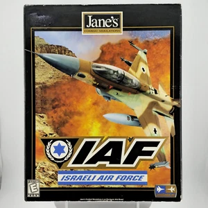 Jane's Combat Simulations: Israeli Air Force, 1998, Big Box, New & Inner Sealed - Picture 1 of 10