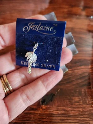 Ювелирные изделия Jezlaine из чистого серебра с пальмами для пляжного отдыха в океане - Изображение 1 из 3