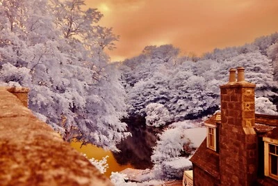 Infrared 680nm -Long Pass Filter 55mm Filter, for Full Spectrum Modified Cameras - Image 1 of 4