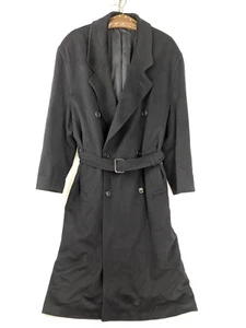HUGO BOSS Herren Mantel Schwarz Cashmere Wolle Größe 48 Coat - Bild 1 von 16