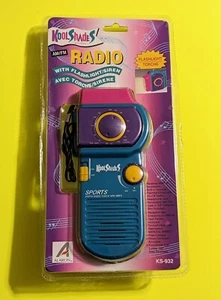 Vtg Alaron Kool Shades Sports Radio - AM/FM - Flashlight / Siren - 90s Colors - Picture 1 of 6