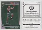 2019-20 Panini Nba Hoops Green /99 Tremont Waters #237 Rookie Rc