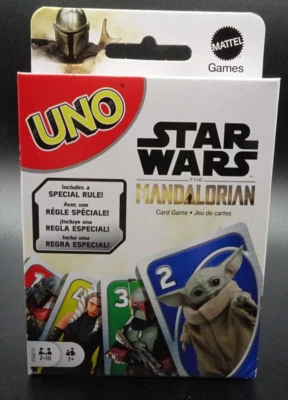 Star Wars Mattel Disney UNO / "The Mandalorian" Edition UNO Card Game /Brand New - Image 1 of 4