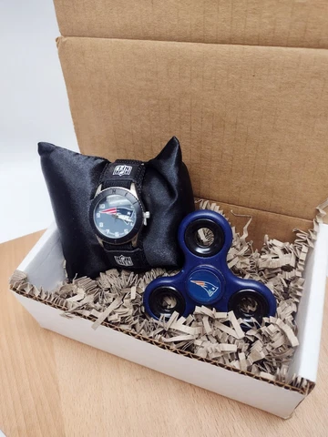 New England Patriots Kids Watch + Patriots Fidget spinner - Boy's Patriots Gifts Cover