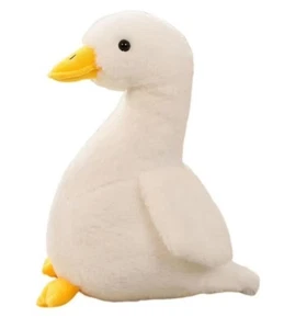 White Duck Plush Toy 12" Stuffed Animal Toddler Doll Kid Birthday Gifts - Picture 1 of 4