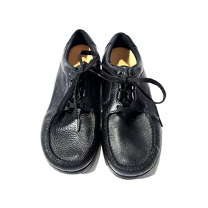 Sas Mens Bout time Moc Shoes Black Sz 6.5 M - Picture 1 of 11