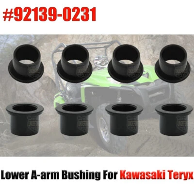 8PCS Upper Lower A-arm Bushings #92139-0231 For 2008-2013 Kawasaki Teryx 750 800 - Image 1 of 4