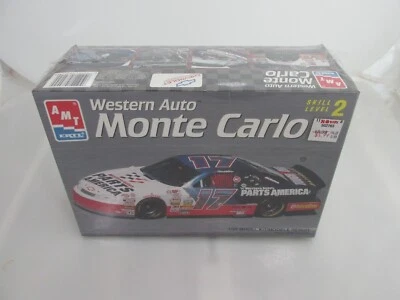 AMT 1:24 NASCAR Western Auto Parts America Darrell Waltrip #17 Model Kit Sealed - Image 1 of 3