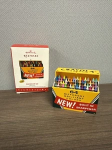 Hallmark Keepsake Crayola Big Box of 64 Crayons! Christmas Ornament 2016 - Picture 1 of 10