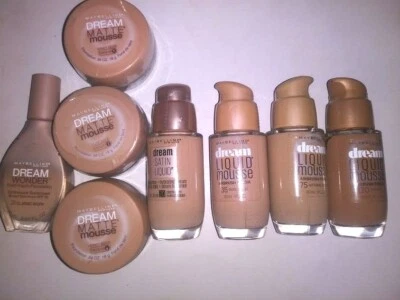 Maybelline Dream Wonder Satin Matte Mousse Foundation Cover Up Variety Shades - Image 1 of 3