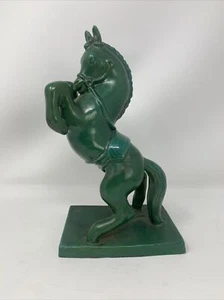 Vintage Italian Zaccagnini Art Pottery Asian Tang Style Horse Sculpture - Picture 1 of 10