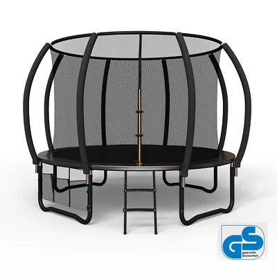 FLAMAKER Gunji Trampolin Gartentrampolin Kindertrampolin Outdoor Komplettset Netz Set