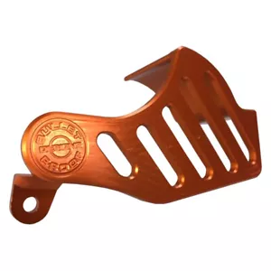 Bullet Proof Designs Rear Brake Caliper Guard Orange Fits KTM HUSQVARNA HUSABERG - Picture 1 of 3