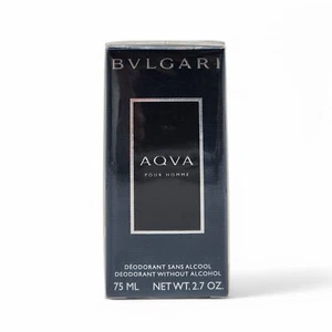 Bvlgari Aqva Pour Homme Men's Deodorant Stick 2.7oz 75ml new, sealed - Picture 1 of 3