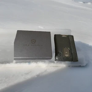 Von Heesen Wallet Kartenhalter Geldbörse , Schwarz,Neu (14) - Bild 1 von 3