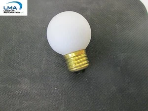 2x SPECTRO EW-740 40W MATT WHITE GLOBE BULB  LIGHT LAMP 130V ROUND *** NEW - Picture 1 of 2