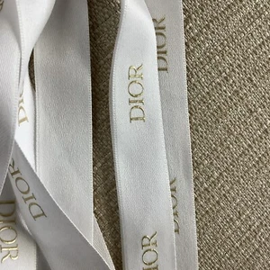 Nastro regalo bianco Christian Dior 75 pollici - Foto 1 di 3