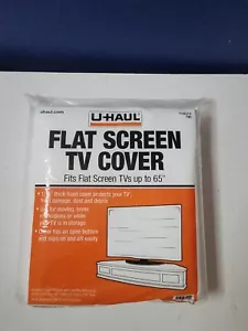 New UHAUL Flat Screen Tv Foam Cover Fits Up to 65" Television Move Moving Sealed - Picture 1 of 3